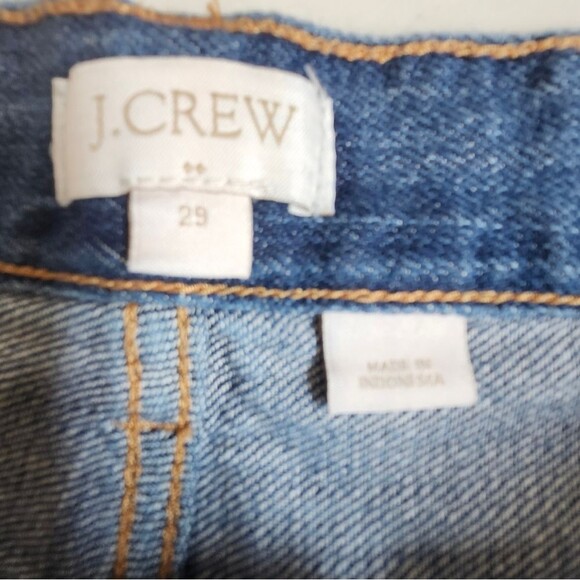 J. Crew, Cuffed, 100% Cotton, Blue Denim Jean Shorts, 29 - Picture 3 of 7